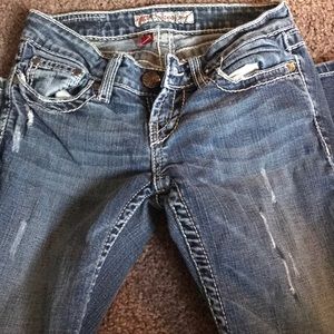 BKE jeans. Front and Back side